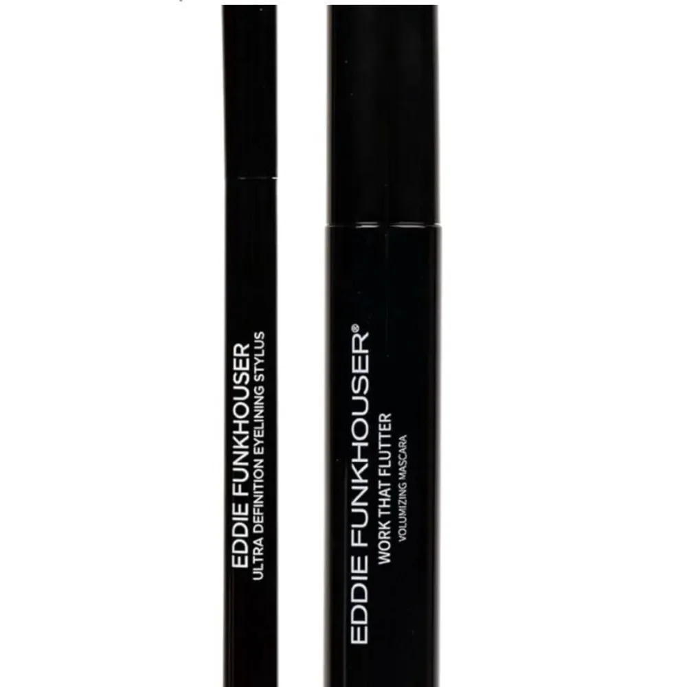 Eddie FunkHouser Eye Duo Volumizing Mascara and Eye Lining Stylus New in Package